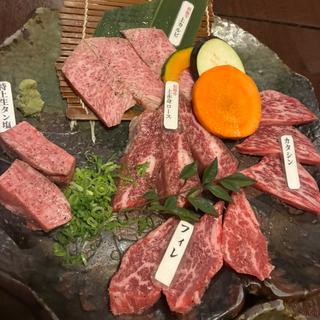 厳選5点盛り(松阪牛 たんど)