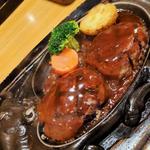 げんこつハンバーグランチ(炭焼きレストランさわやか 吉田店 )