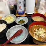 もつ煮込み定食