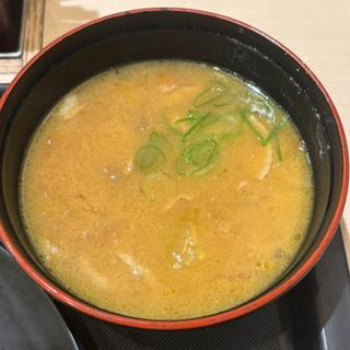 豚汁(松のや 中野坂上店)