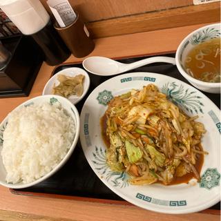 バクダン炒め定食 ライス大盛