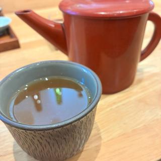 ざるそばとさば寿司のセット