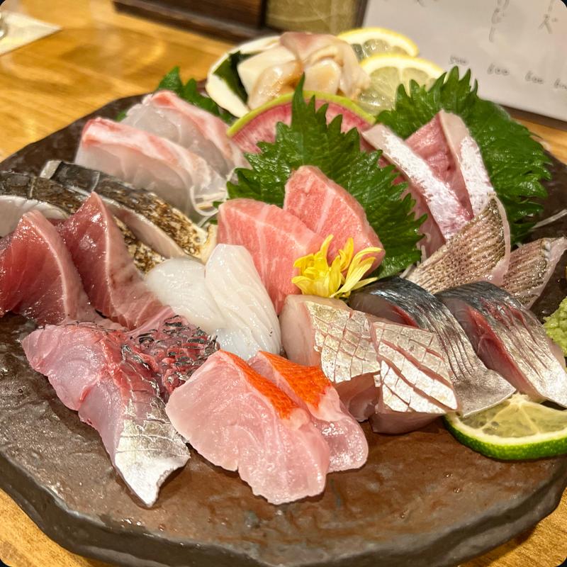 刺身盛り合わせ(酒と旬 五郎)