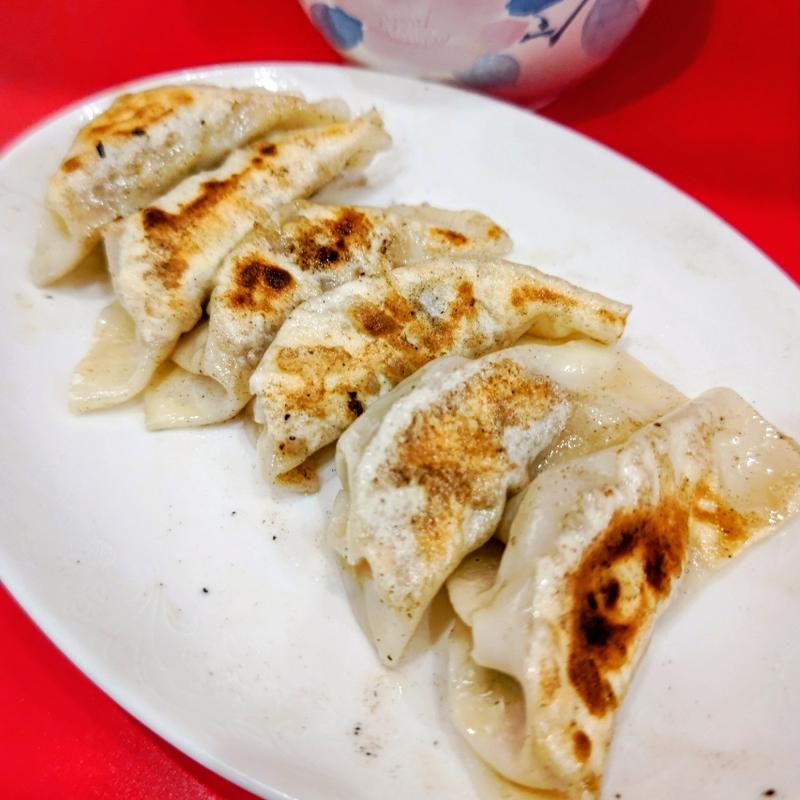 餃子(中華料理 萬福)