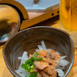 お通し(博多もつ鍋やまや 札幌駅前通り店)