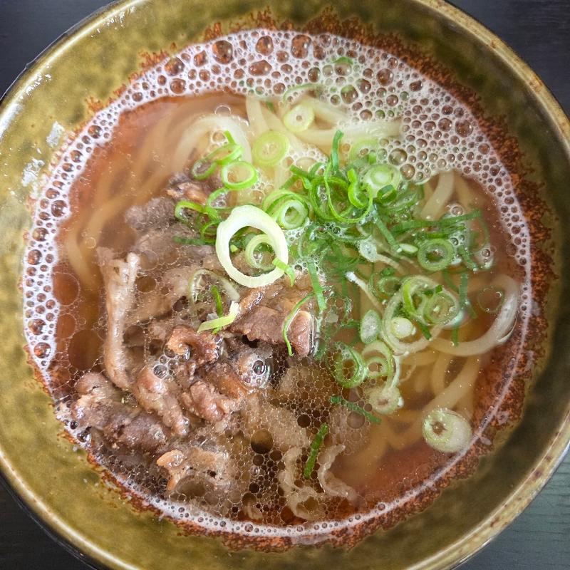 肉うどん(大地のうどん 本店)