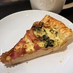 ベーコンとほうれん草のキッシュ(スターバックスコーヒー 港南台バーズ店)