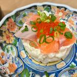 親子ポテサラ(海鮮立呑 活魚パラダイス)