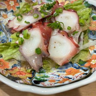 タコのカルパッチョ(海鮮立呑 活魚パラダイス)