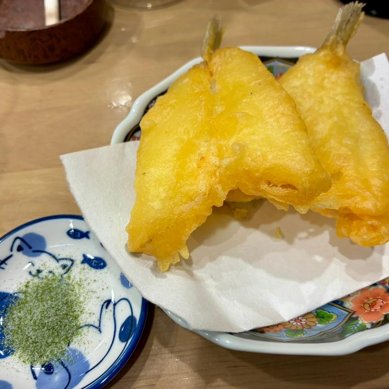 キス天ぷら(海鮮立呑 活魚パラダイス)