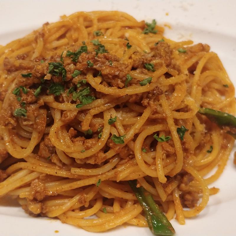 大人のモツナポリタン(ビストロソングラム新橋店)