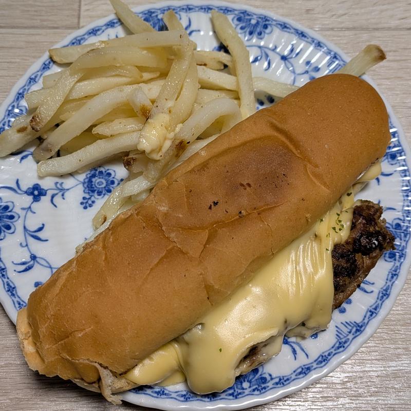 フィリーチーズステーキサンド(アメイジングステーキ 蒲田)