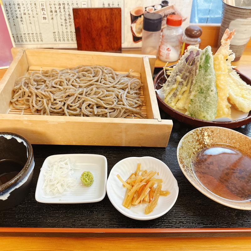 天ぷらそば竹十割そば変更(蕎川庵 高瀬 （キョウセンアン タカセ）)