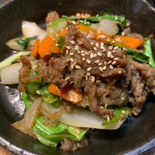 牛ブルゴギ定食(韓国料理サムシセキ上板橋店)