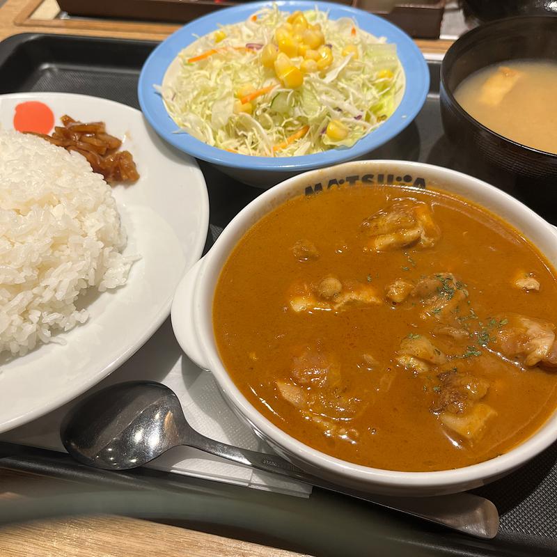 マッサマンカレー野菜セット(松屋 四条烏丸店)
