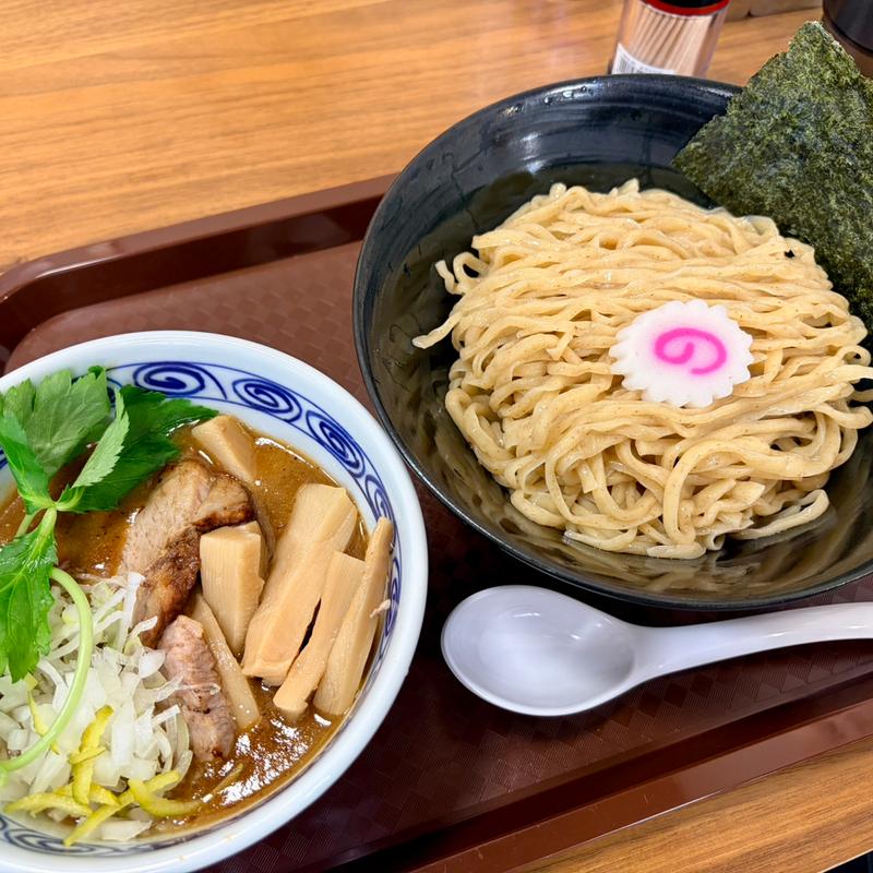 つけ麺中盛り＋メンマ(らーめん理庵)