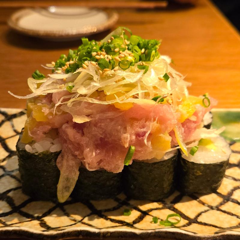 トロたくのっけ寿司(吟チロリ)