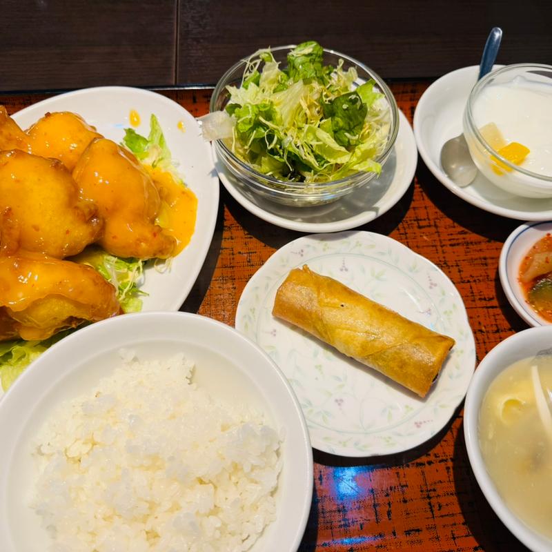 エビマヨランチ(桂林餃子満足)