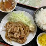 生姜焼き定食(弥生亭 王子店)