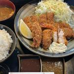 ロースミックス定食