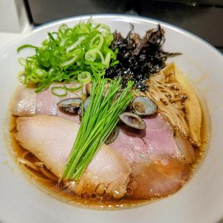 宍道湖しじみ旨みラーメン(醤油)＋九条ねぎ(淡麗拉麺 己巳 （つちのとみ）)