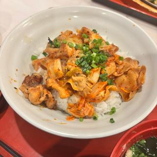 豚キムチ丼