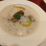 牡蠣のクラムチャウダー