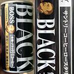 SUNTORY ・BOSS・BLACK