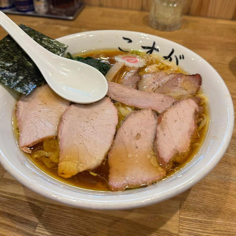 チャーシューワンタンメン(白河中華そば　こすが)