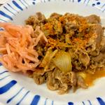 牛皿定食¥680+牛小鉢¥180(すき家 1国草津大路店 )