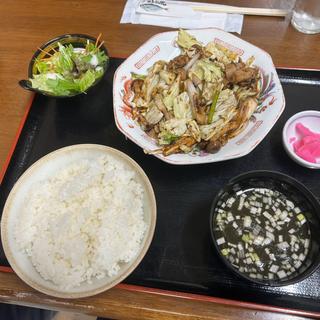 回鍋肉定食(割烹かたやま )
