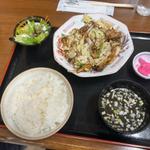 回鍋肉定食