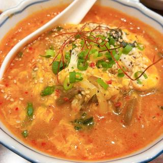 ユッケジャンクッパ(焼肉萬両)