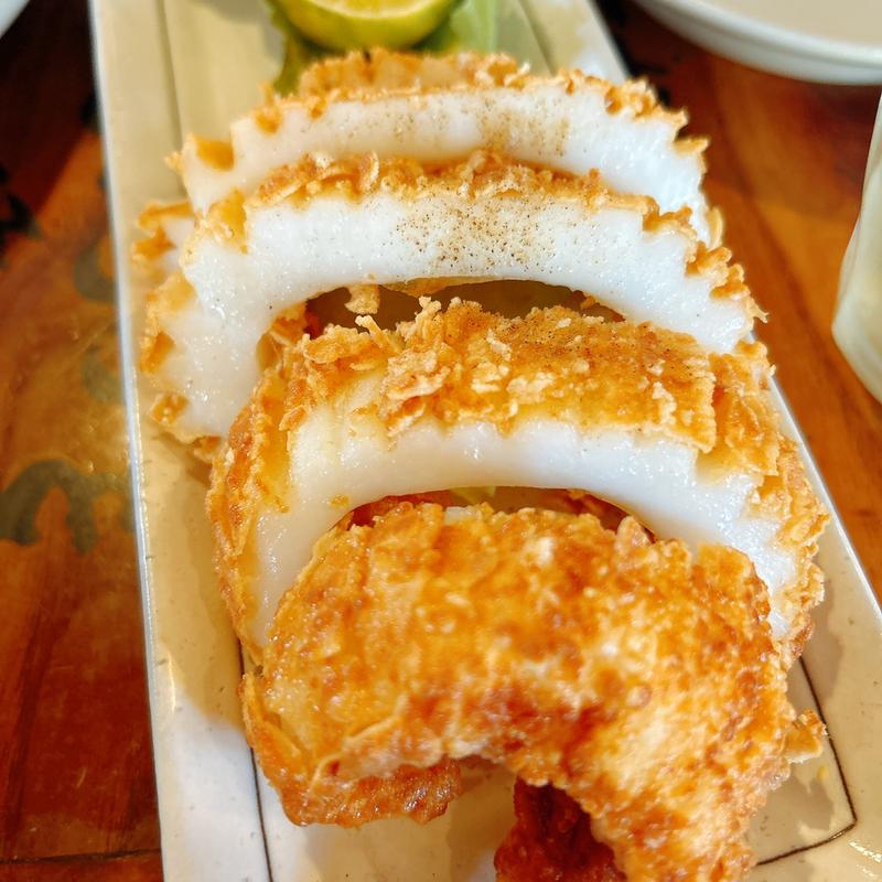 いか天ぷら(中華飯店てんじく 姫路店)