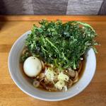 春菊天うどん　ゆで玉子(戸隠 （トガクシ）)