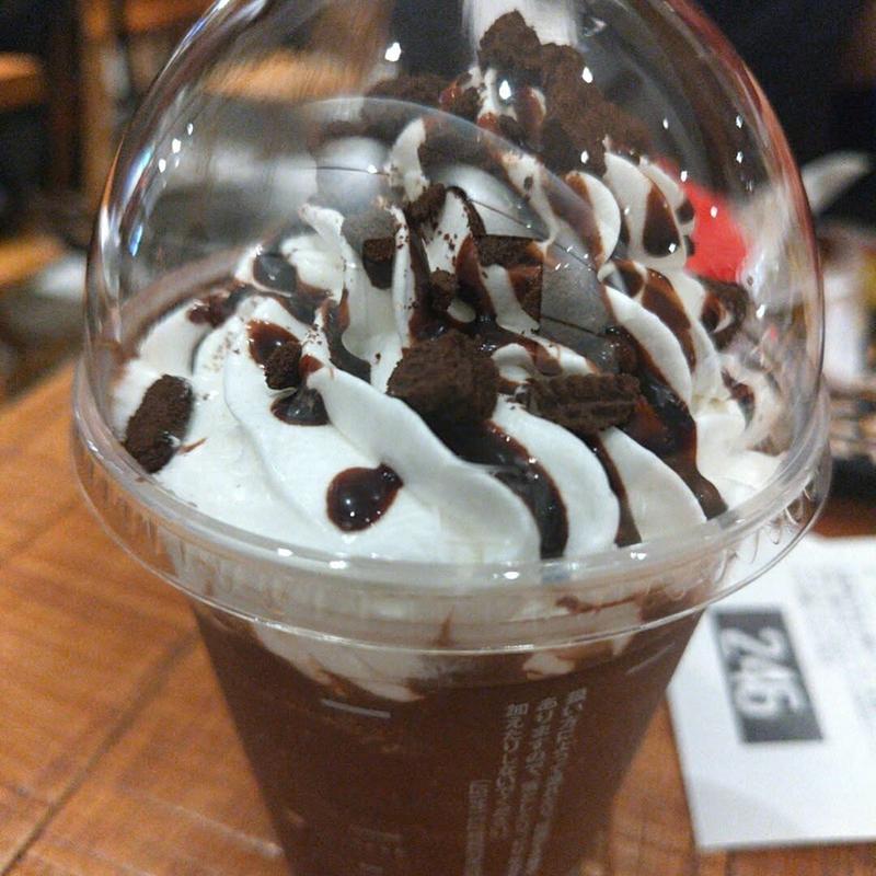 チョコフラッペ(マクドナルド 祖師谷店)