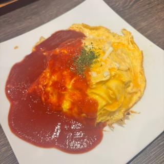 チーズオムライス(さかい珈琲 京都園部店)