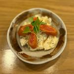 明太子レアフライとポテトサラダ(GARB PUBLIC)