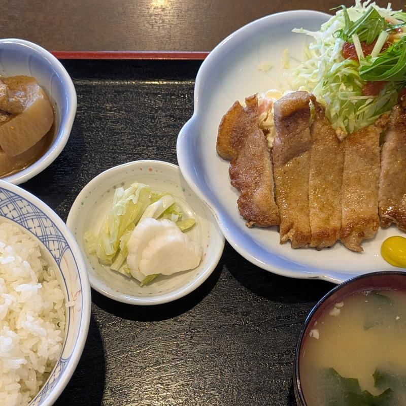 ポークソテー定食(みその )