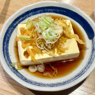 たぬき豆腐(そばもん 和光市駅)