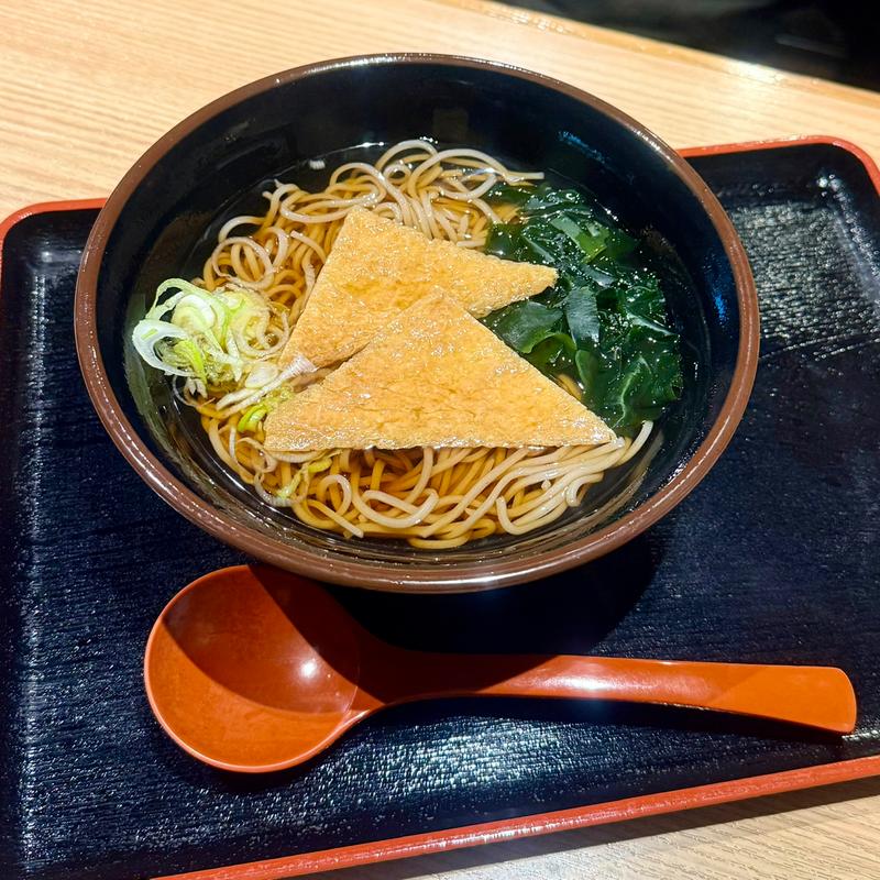 きつね蕎麦(そばもん 和光市駅)
