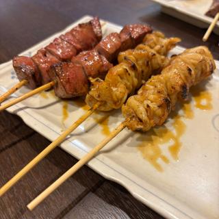 白モツ、レバー(とりとん)