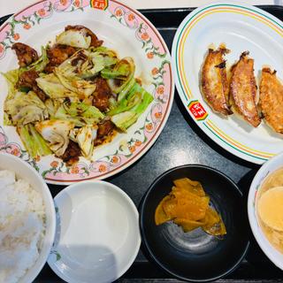 中華セット（回鍋肉）(餃子の王将 戸塚駅西口店)