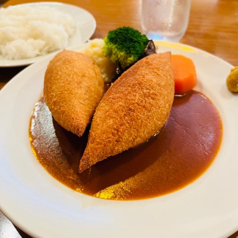 ミンチカツレツ(カフェ ブラジレイロ)