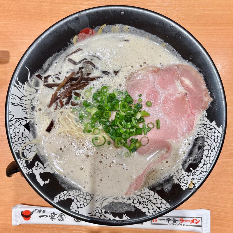 ラーメン(元祖泡系 博多一幸舎 福岡空港国内ターミナル店)