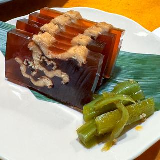 穴子の煮凝り(おでん お料理 尾張家)