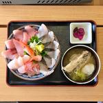 氷見浜丼定食 やわやわ盛(並盛)