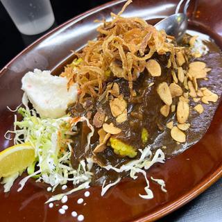 黒い肉カレー 中盛(カレーはのみもの。 恵比寿店 )