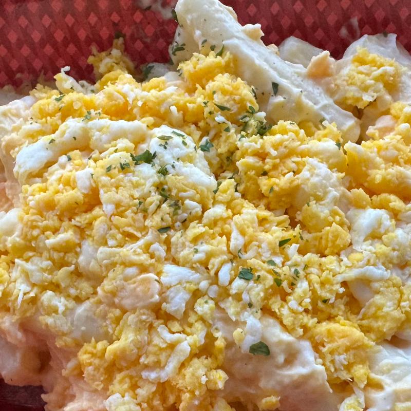 玉子たっぷりの濃厚マカロニサラダ(ダイレックス 早鈴店)