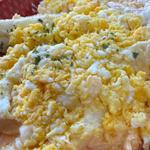 玉子たっぷりの濃厚マカロニサラダ